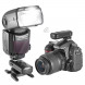 Neewer® MK910 Blitzgerät (I-TTL * High Speed Sync * 1/8000s HSS LCD Display Speedlite Master/Slave Flash Kit für Nikon D3s D60 D70 D70S D80 D80s D200 D200s D300 D300S D700 D3000 D3100 D5000 D5100 D7000 und alle anderen Nikon DSLR-Kameras, beinhaltet: (1)-09